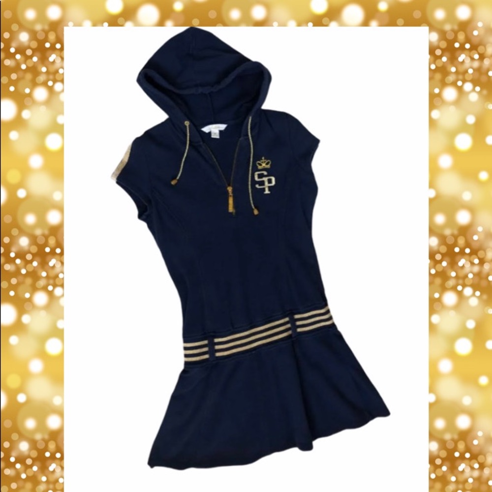 SP vintage hooded dress mcbling